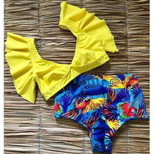 Load image into Gallery viewer, Ruffle High Waist Bikini 2019 Swimwear