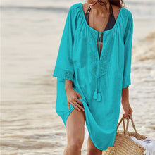 Load image into Gallery viewer, 2019 Cotton Tunics for Beach Pareo