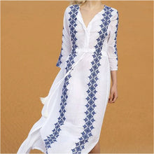 Load image into Gallery viewer, Plus Size Kaftan Cotton  pareo