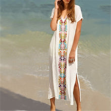 Load image into Gallery viewer, Plus Size Kaftan Cotton  pareo