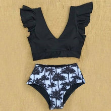 Load image into Gallery viewer, Ruffle High Waist Bikini 2019 Swimwear