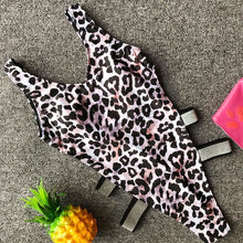 Load image into Gallery viewer, leopard swimwear
