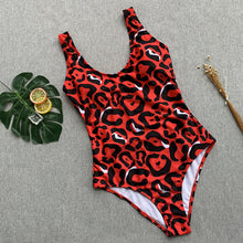 Load image into Gallery viewer, leopard swimwear