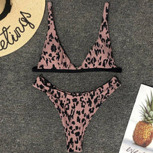 Load image into Gallery viewer, leopard swimwear