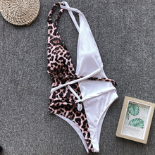 Load image into Gallery viewer, leopard swimwear