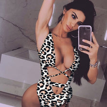 Load image into Gallery viewer, leopard swimwear