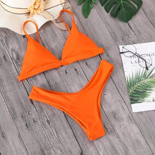 Load image into Gallery viewer, Minimalism Le 2019 Solid Bikini